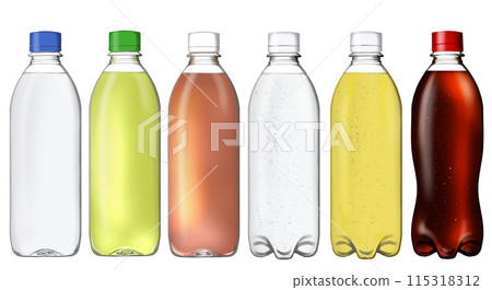 塑膠瓶裝飲料,無標籤,水,日本茶,碳酸薑汁汽水,可樂 塑膠瓶裝飲料,無標籤,水,日本茶,碳酸薑汁汽水,可樂 115318312