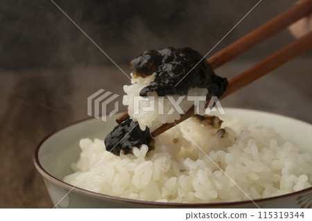 米飯，筷子時代，海藻佃飯 115319344