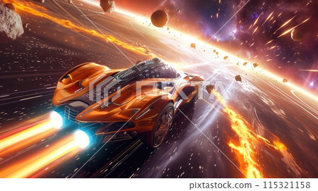 Space Drifters: Speeding Across Celestial Highways 115321158