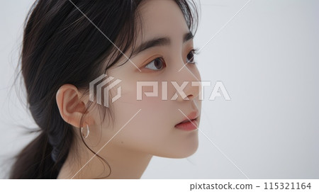 Ethereal Elegance: Delicate Features of a Young Asian Lady Ethereal Elegance: Delicate Features of a Young Asian Lady 115321164