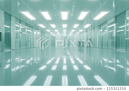 Clinical Cleanliness: Flawless Dust-Free Space 115321310