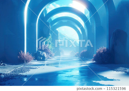 Azure Ambiance: A Journey Through the Dreamscape Azure Ambiance: A Journey Through the Dreamscape 115321596