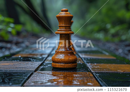 Royal Conquest: Mastering the Chessboard 115321670