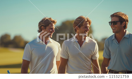 Golfing CEOs: Business and Leisure Blend Golfing CEOs: Business and Leisure Blend 115321759