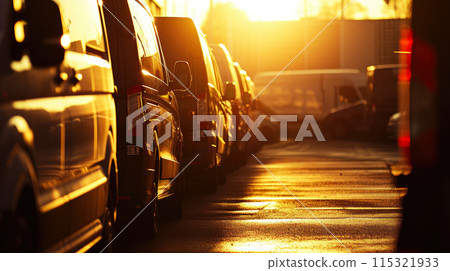 Sun-Kissed Fleet: Outdoor Van Emporium 115321933