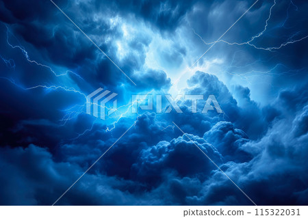 Charged Atmosphere: The Sky's Dazzling Spectacle 115322031