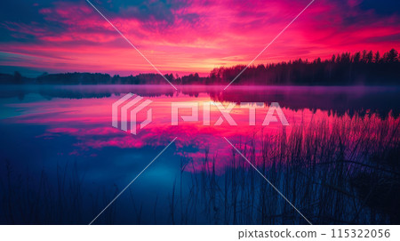 Calm Surrender: Legendary Lore in Vivid Hues 115322056