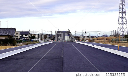 Hanyu Outo Kurihashi Line Bypass under construction Hanyu Outo Kurihashi Line Bypass under construction 115322255