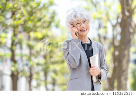 高級女性商務電話 115322555