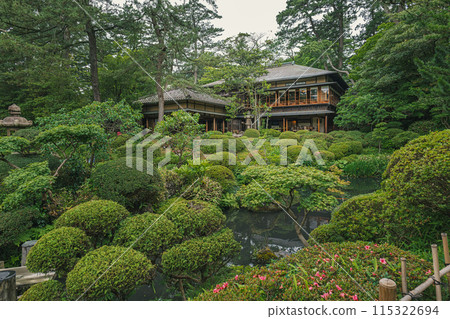 Yamagata Kakubuen Garden of Fresh Greenery and Seienkaku Yamagata Kakubuen Garden of Fresh Greenery and Seienkaku 115322694