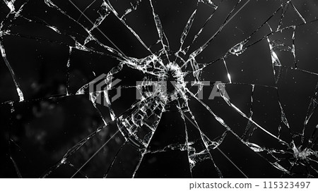 破裂的玻璃，數位藝術 115323497