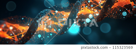 DNA gene spirochet picture DNA gene spirochet picture 115323569