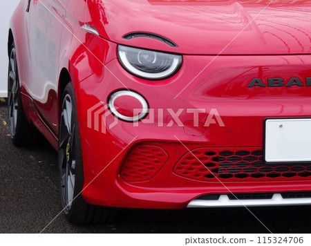 Imported car Abarth 500e front mask Imported car Abarth 500e front mask 115324706