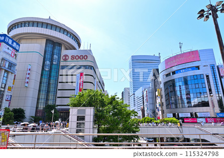 大宮站西口風景（埼玉縣埼玉市） 115324798