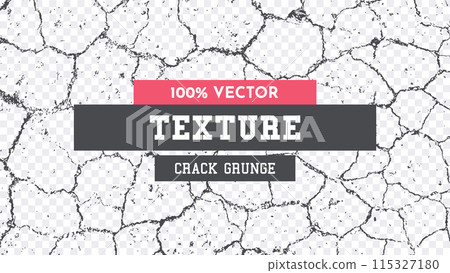 Grunge Crack Texture. Dirty Background. Adding Vintage Style and Wear to Illustrations and Objects Grunge Crack Texture. Dirty Background. Adding Vintage Style and Wear to Illustrations and Objects 115327180