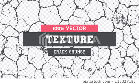Grunge Crack Texture. Dirty Background. Adding Vintage Style and Wear to Illustrations and Objects Grunge Crack Texture. Dirty Background. Adding Vintage Style and Wear to Illustrations and Objects 115327185