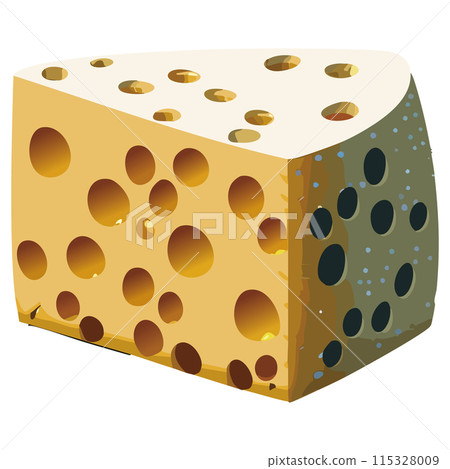 穿孔奶酪 115328009