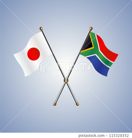 Japan and South Africa flags relations Japan and South Africa flags relations 115328352