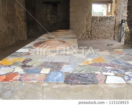 Pompeii: Ancient ruins destroyed by the eruption of Mount Vesuvius Pompeii: Ancient ruins destroyed by the eruption of Mount Vesuvius 115328915