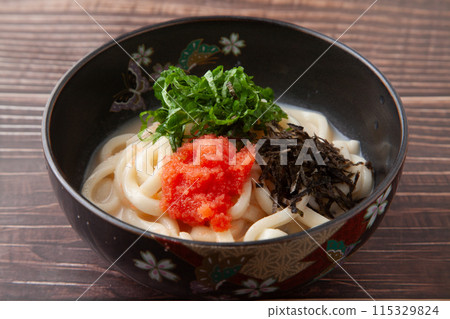 Mentaiko cream udon 115329824