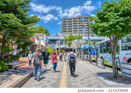 Cityscape of Kawasaki City, Kanagawa Prefecture - Saginuma Station 115329909