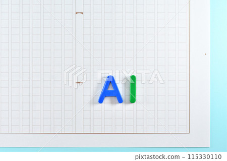 使用原稿紙和AI的文本生成AI的圖像 115330110