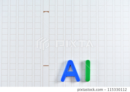 使用原稿紙和AI的文本生成AI的圖像 115330112