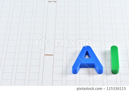 使用原稿紙和AI的文本生成AI的圖像 使用原稿紙和AI的文本生成AI的圖像 115330115