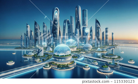 未來城市夜景B 未來城市夜景B 115330123