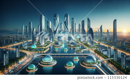 全球最大商業區上空大數據 全球最大商業區上空大數據 115330124