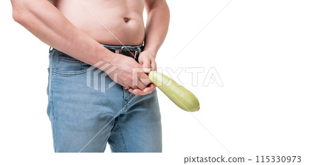 marrow erotic food imitating potency isolated on white background 115330973