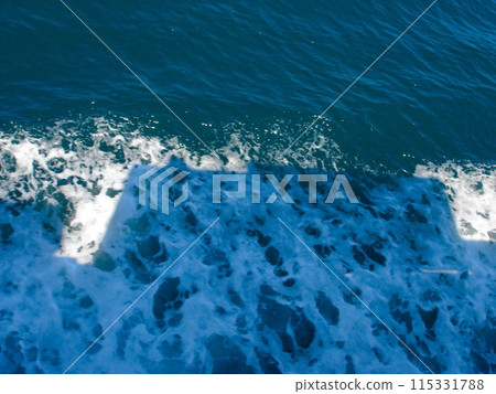 渡輪 禮文島 - 稚內(白浪映照著渡輪的影子) 渡輪 禮文島 - 稚內(白浪映照著渡輪的影子) 115331788