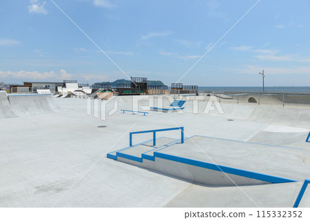 滑板公園, 滑板公園, skypa, 滑板, BMX, 直排, 坡道, 銀行 115332352