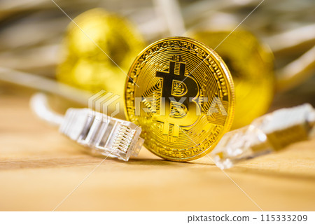 Bitcoin crypocurrency 115333209