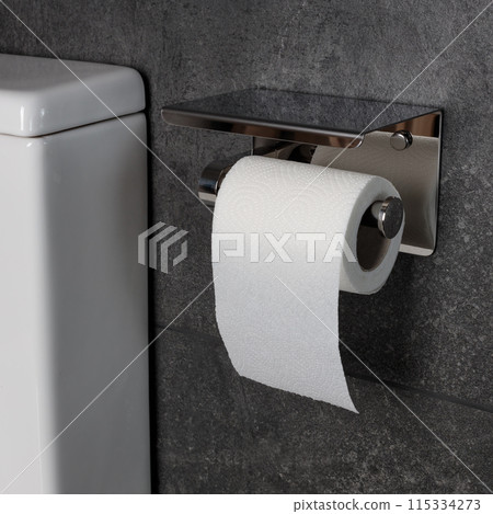 Minimalistic Toilet Paper Holder 115334273