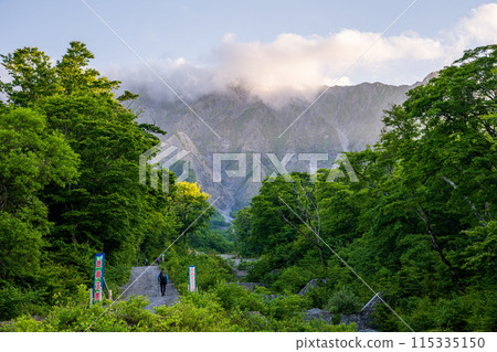 Beautiful scenery of Daisen in Tottori prefecture, Japan Beautiful scenery of Daisen in Tottori prefecture, Japan 115335150