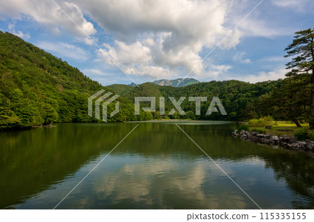 日本鳥取縣大山美景 115335155
