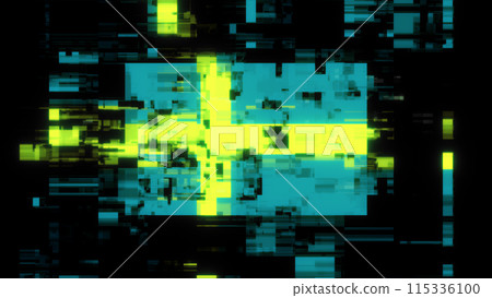 3D rendering flag Sweden with screen effects of technological glitches 3D rendering flag Sweden with screen effects of technological glitches 115336100