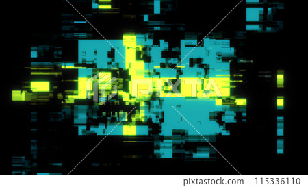 3D rendering flag Sweden with screen effects of technological glitches 3D rendering flag Sweden with screen effects of technological glitches 115336110