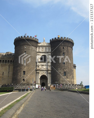 Castel Nuovo in Naples, southern Italy Castel Nuovo in Naples, southern Italy 115337327