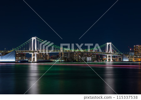 東京夜視圖彩虹橋 東京夜視圖彩虹橋 115337538