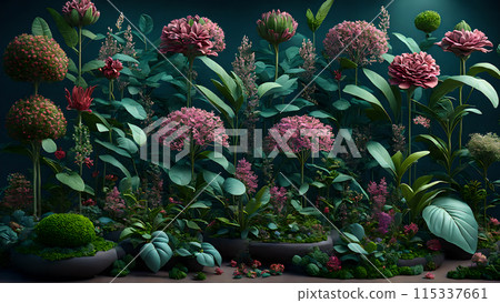 Botanical Wonderland background 3d wallpaper wallpaper picture Botanical Wonderland background 3d wallpaper wallpaper picture 115337661
