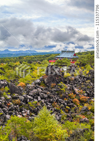 Spectacular view from the observation deck [Asamayama Kannondo, Toeizan Kan'eiji Betsuin] 115337706
