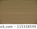 Abstract Pattern of Brown Horizontal Lines on a Textured Background 115338599