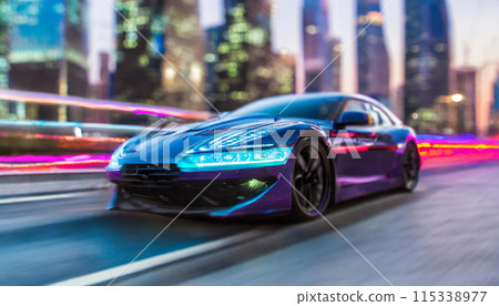 奔跑在未來城市2的黑車 奔跑在未來城市2的黑車 115338977