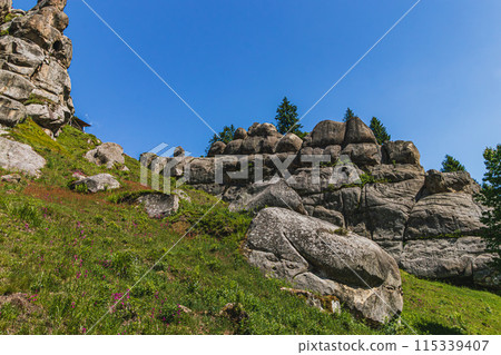 Tustan archeological, natural monument of national significance in Urych Ukraine Tustan archeological, natural monument of national significance in Urych Ukraine 115339407