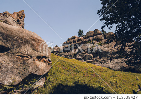 Tustan archeological, natural monument of national significance in Urych Ukraine Tustan archeological, natural monument of national significance in Urych Ukraine 115339427
