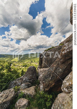 Tustan fortress - archeological and natural monument Tustan fortress - archeological and natural monument 115339481