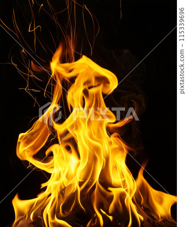 Yellow flame effect_vertical 2 115339696