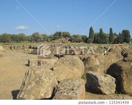 西西里島阿格里真托考古區古希臘神廟 115341439